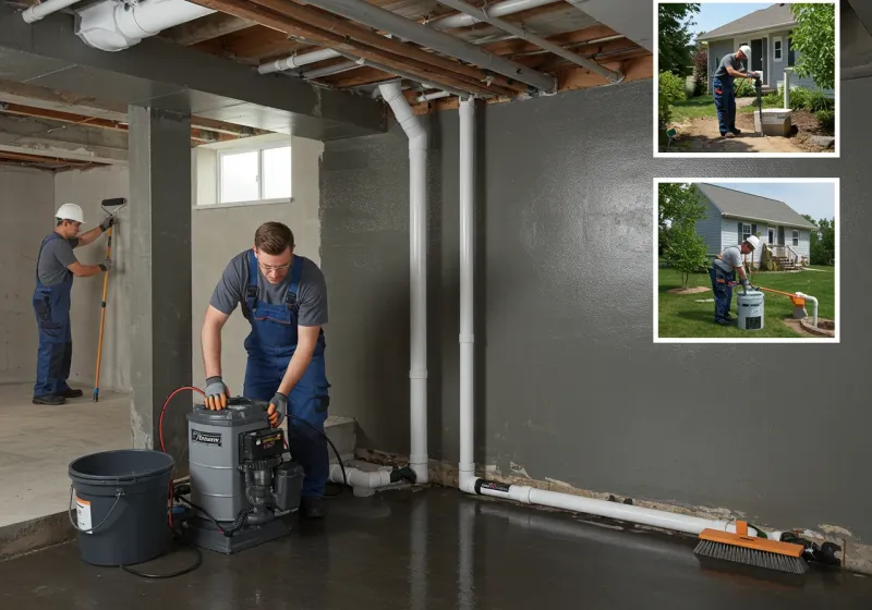 Basement Waterproofing and Flood Prevention process in Grady County, OK